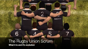 Chapter 2 – Scrummaging  – It’s purpose and evolution