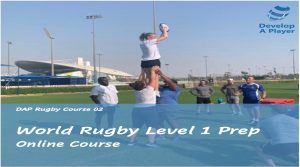 World Rugby Level 1 Preparation